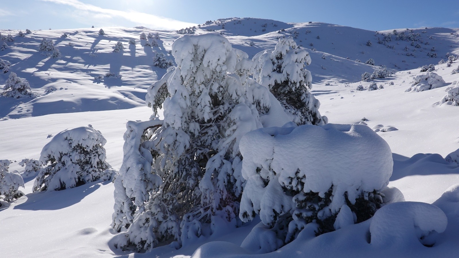 Croix de Verse à l'horizon