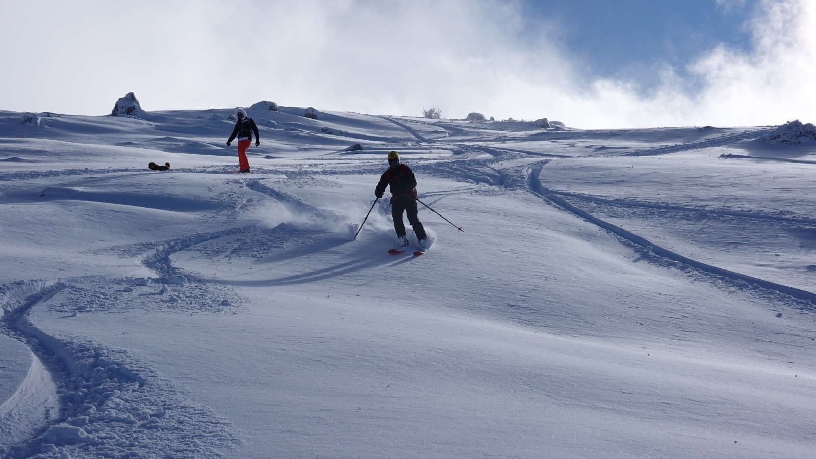 Bonne descente mais quelques pierres