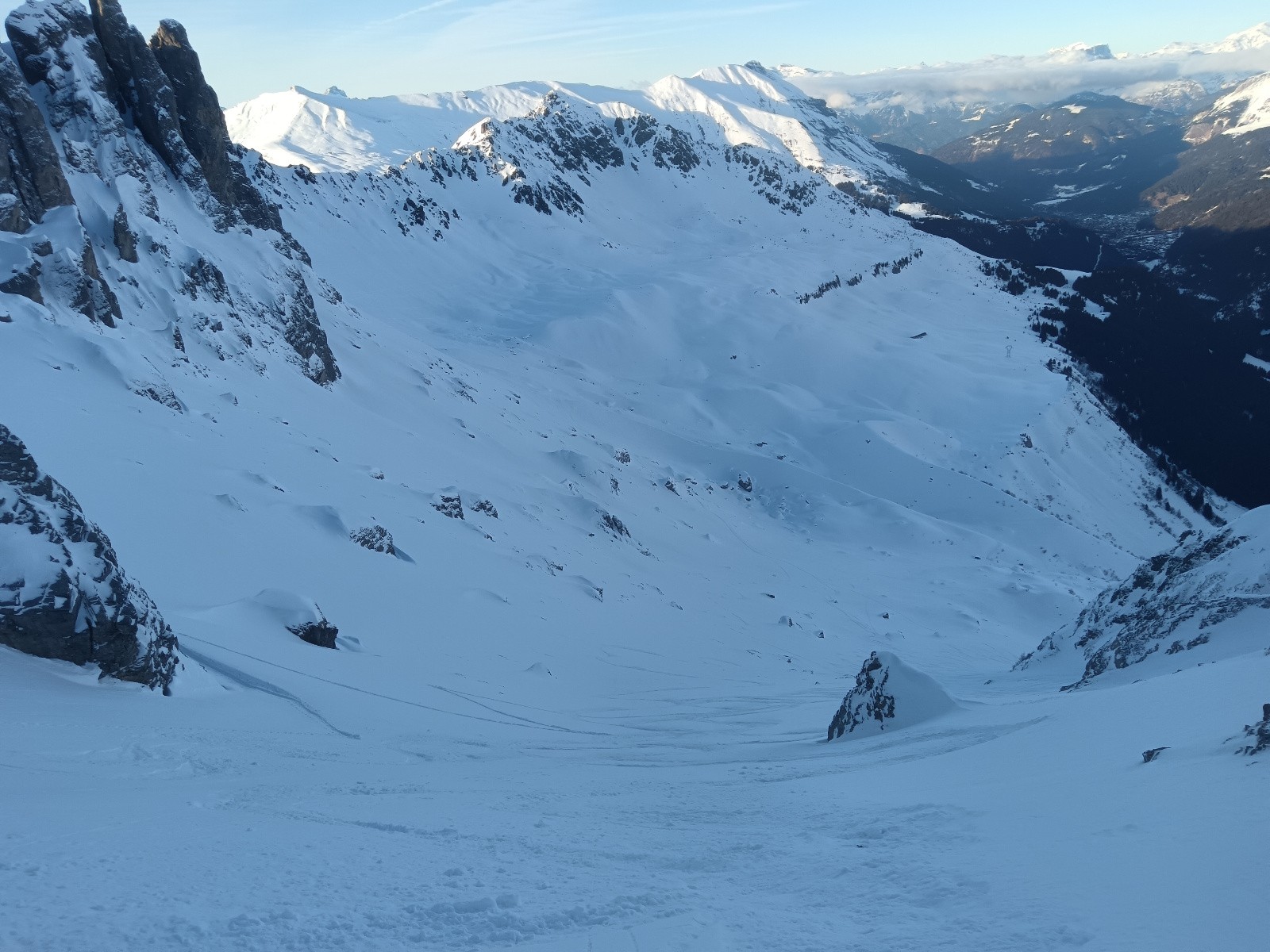 Pente N du col des Chasseurs