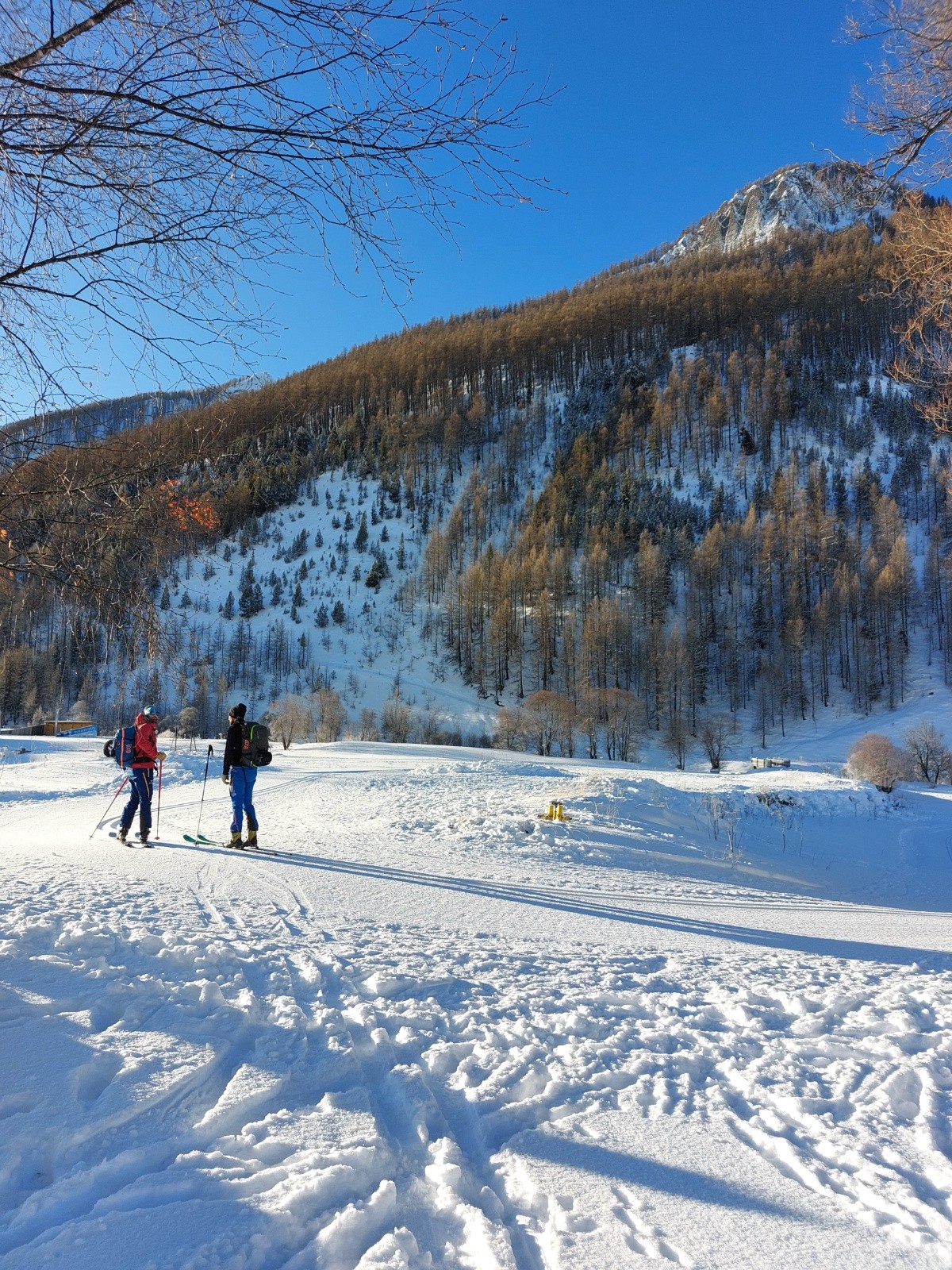 départ des pistes de fond&nbsp;