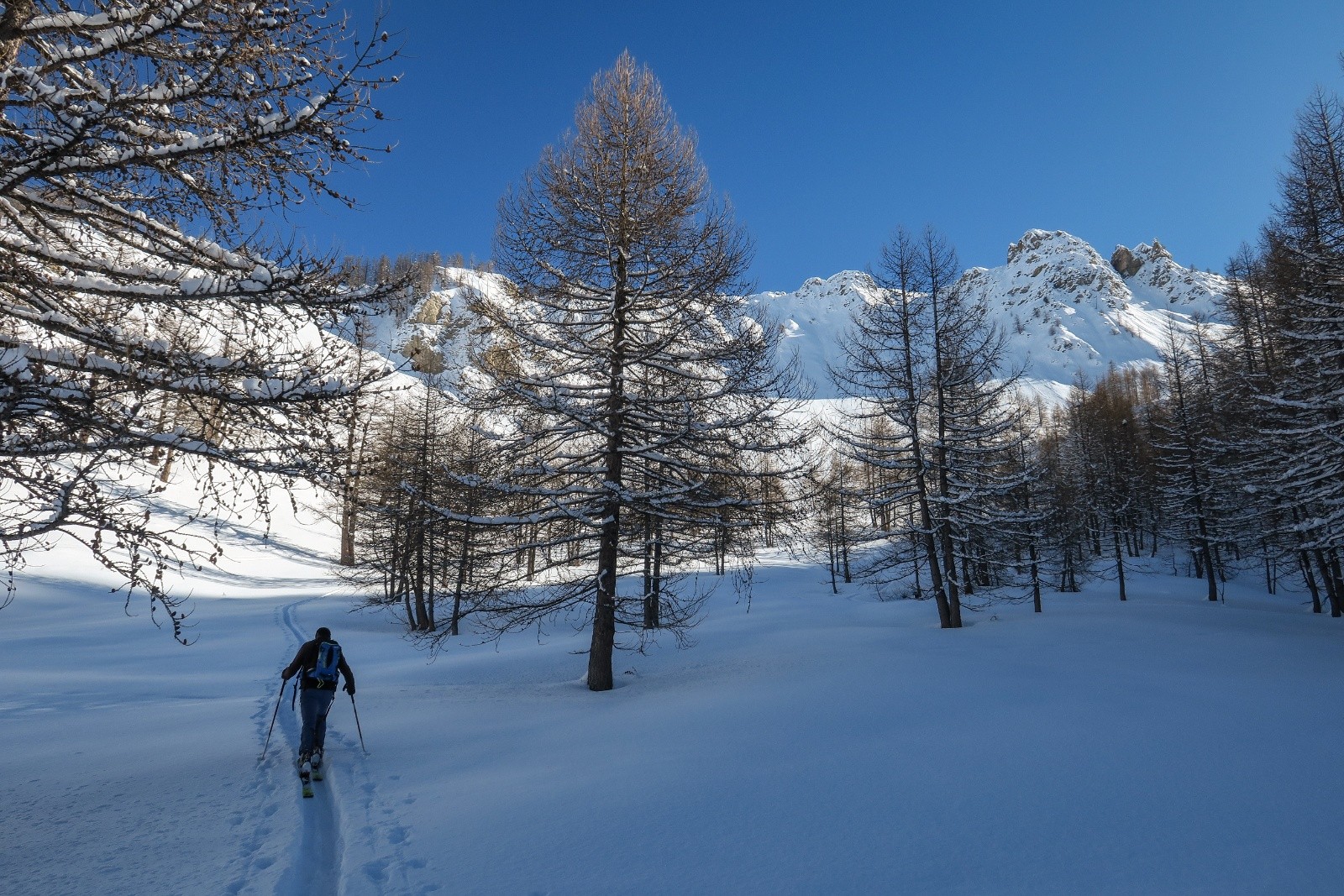 Remontée vers Merdabuel&nbsp;