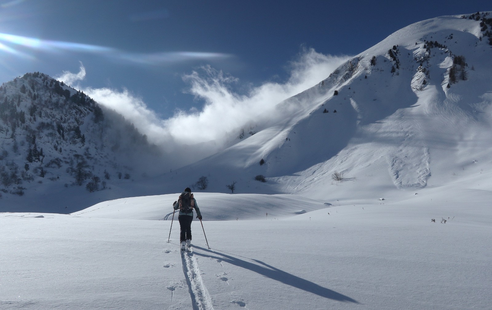 Nuage sur le Col des Prés Clos