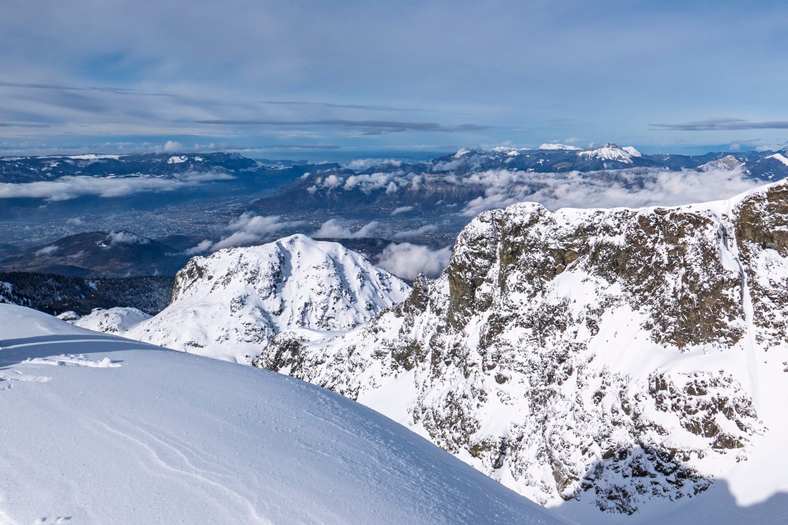 Au sommet du Petit Van