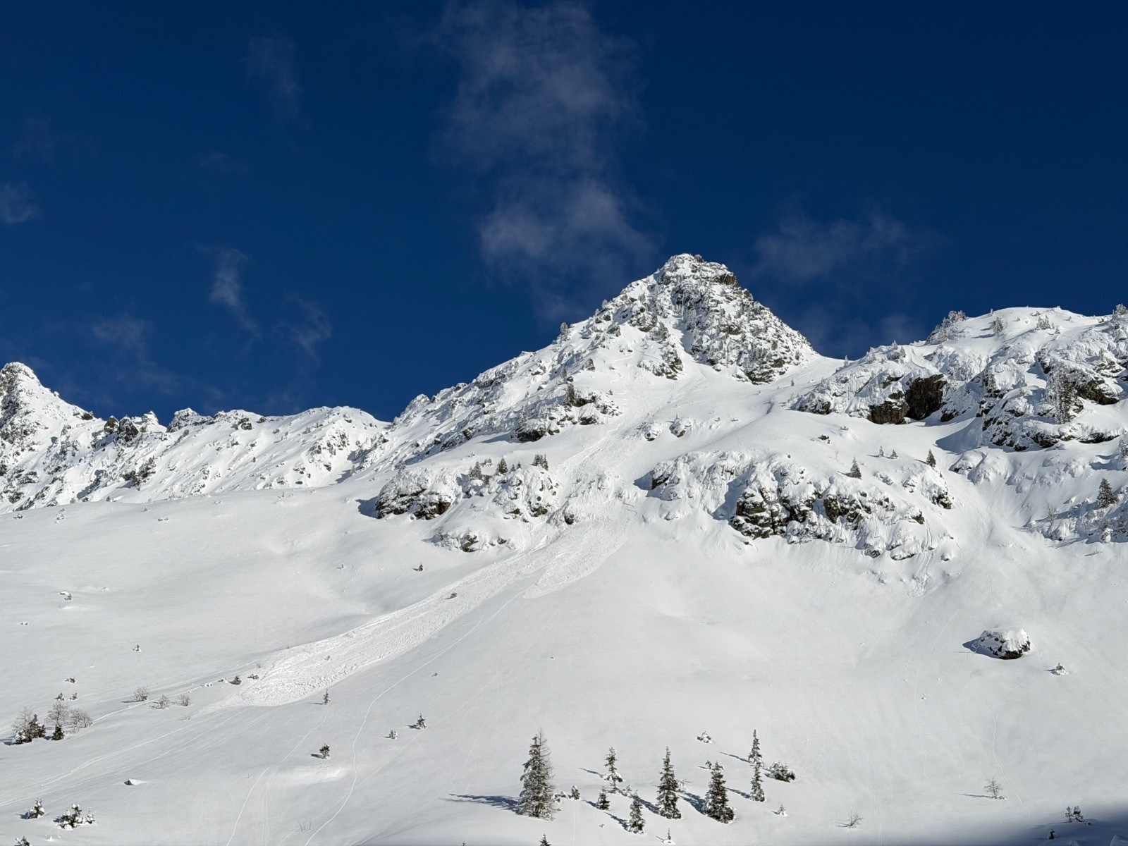 Partie pendant que nous étions à la Coche