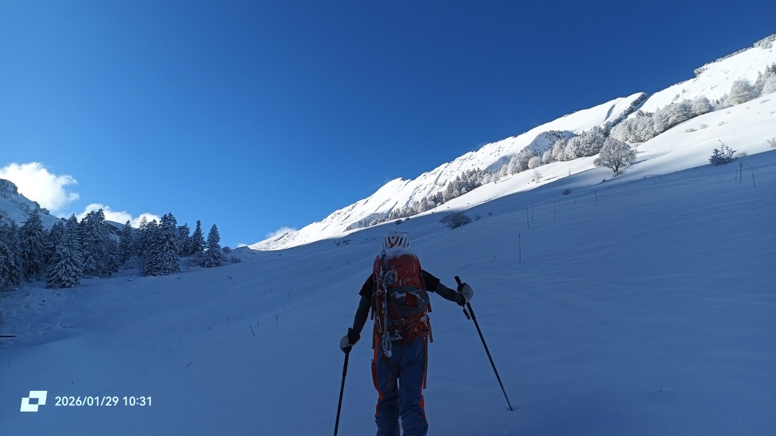 En direction de l'Arclusaz 