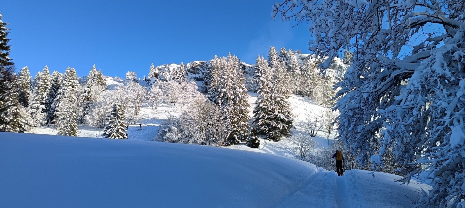 Remontée sur Canaple&nbsp;