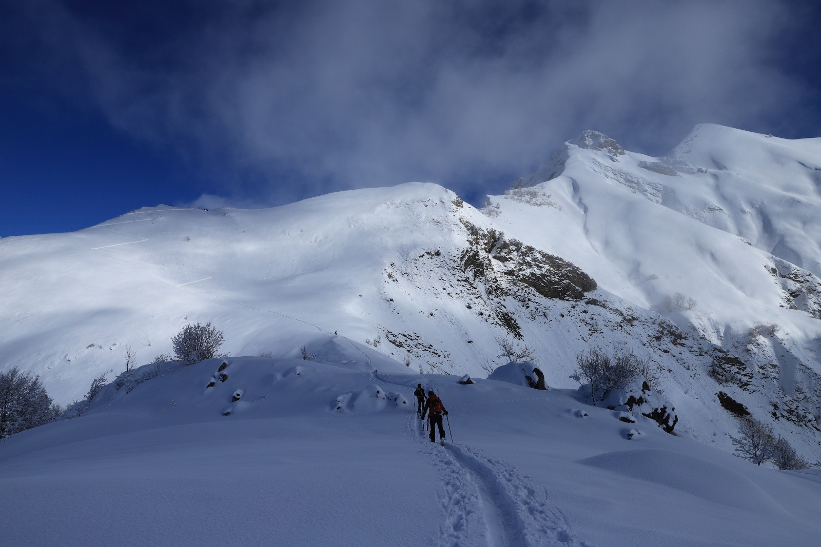 &nbsp;Tré la Tanne, légèrement plus raide
