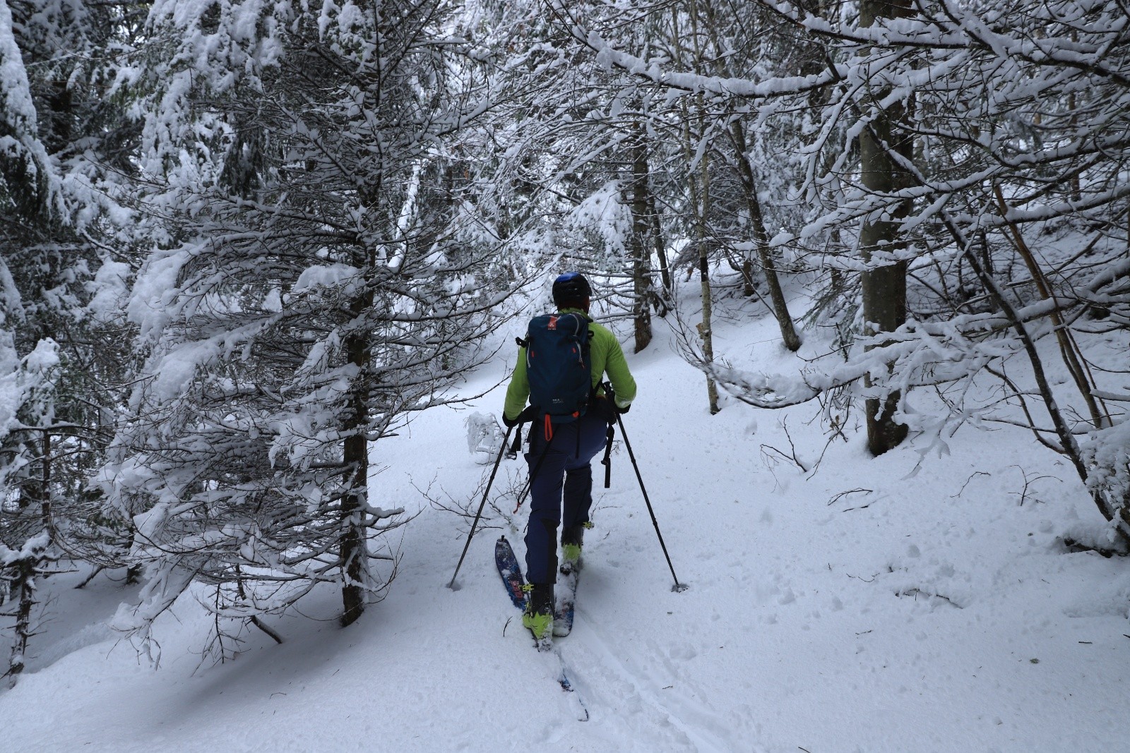 IUn itinéraire de montée atypique