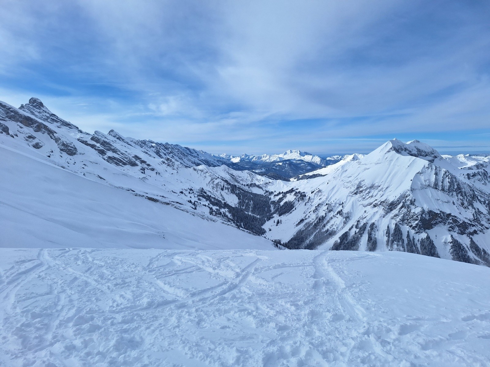 PP, Tournette, Almet depuis la Pointe du Château