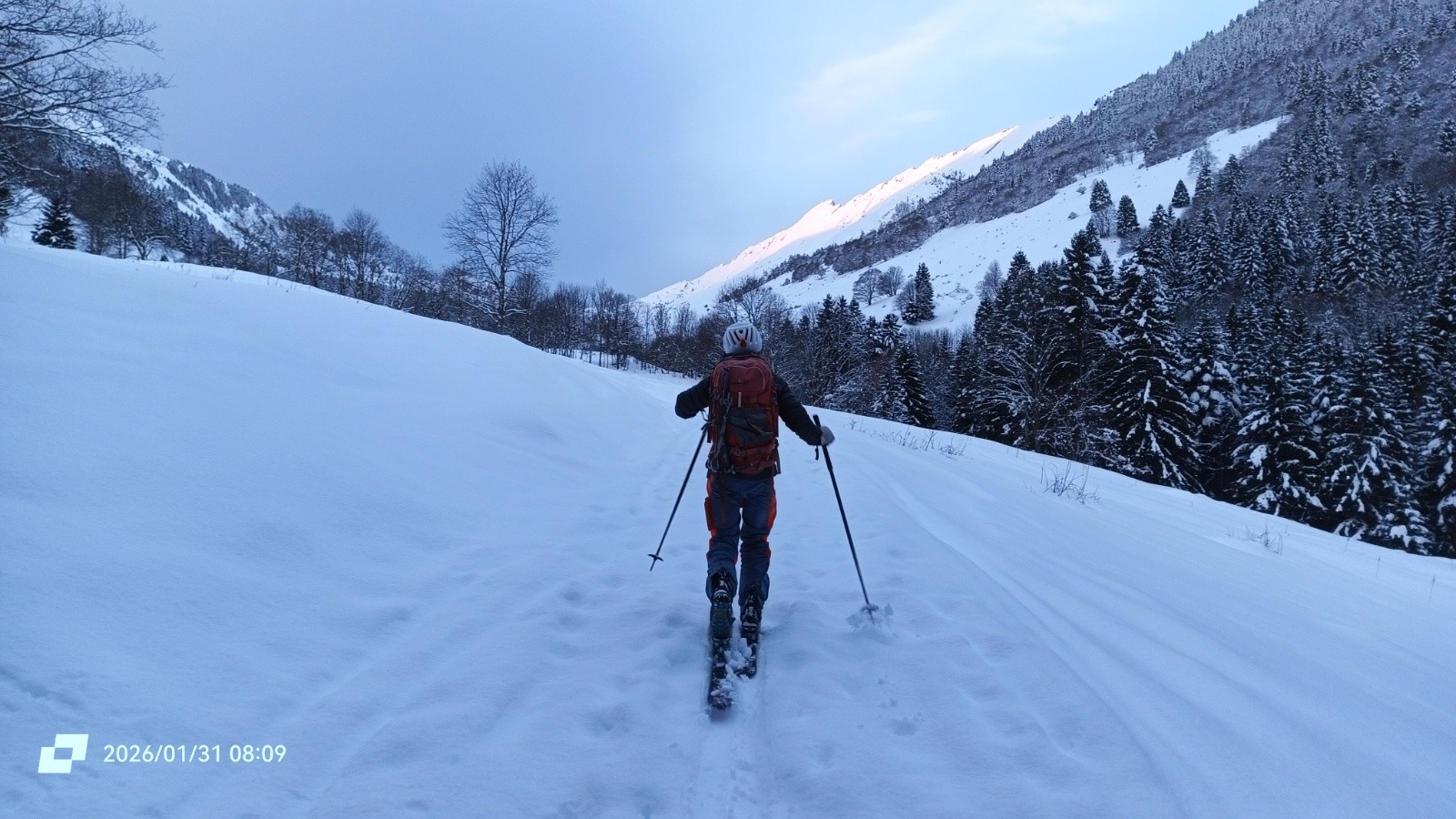 Lever de soleil sur l'Arcluz' 