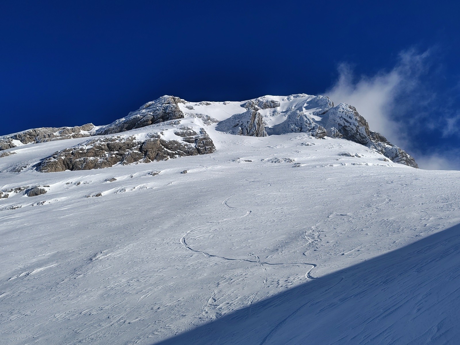 Face ouest Gde Moucherolle&nbsp;