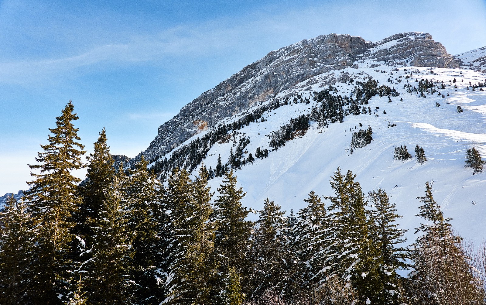 Les pentes NW du jour...