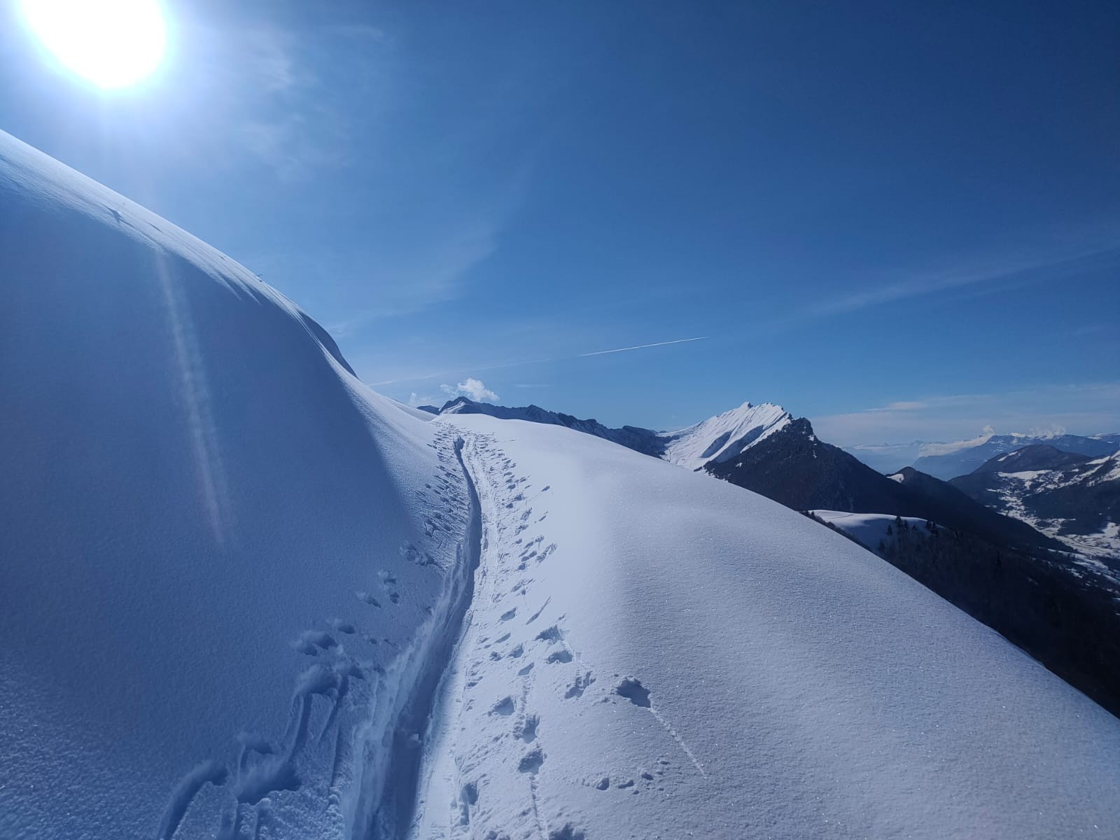 Remonté au plan de la limace depuis la combe W