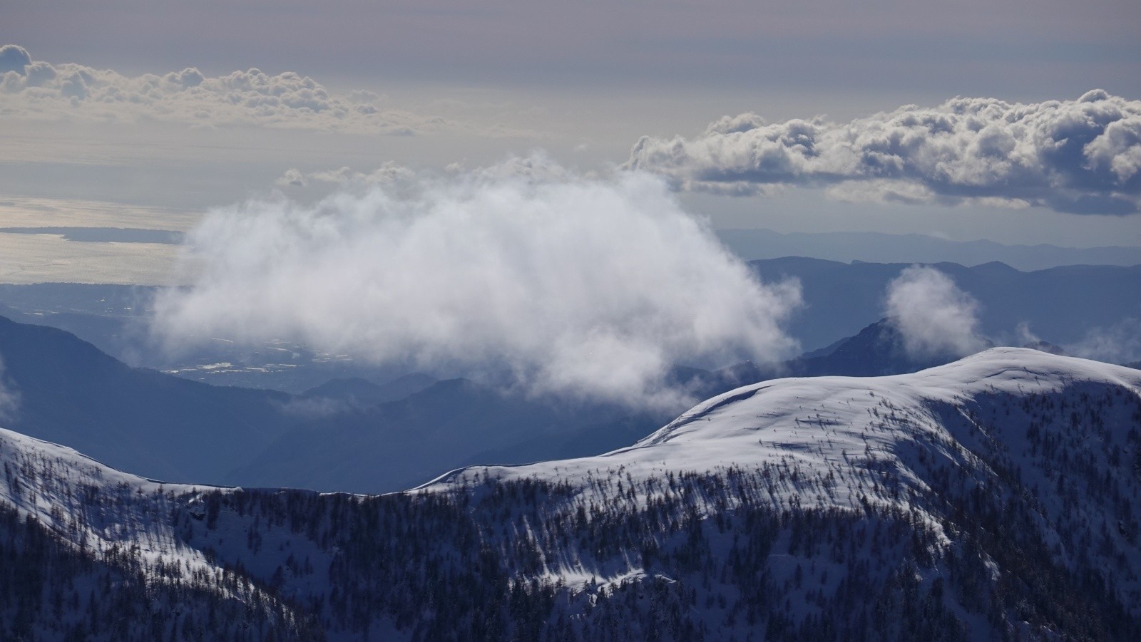 Panorama sur la Méditérranée