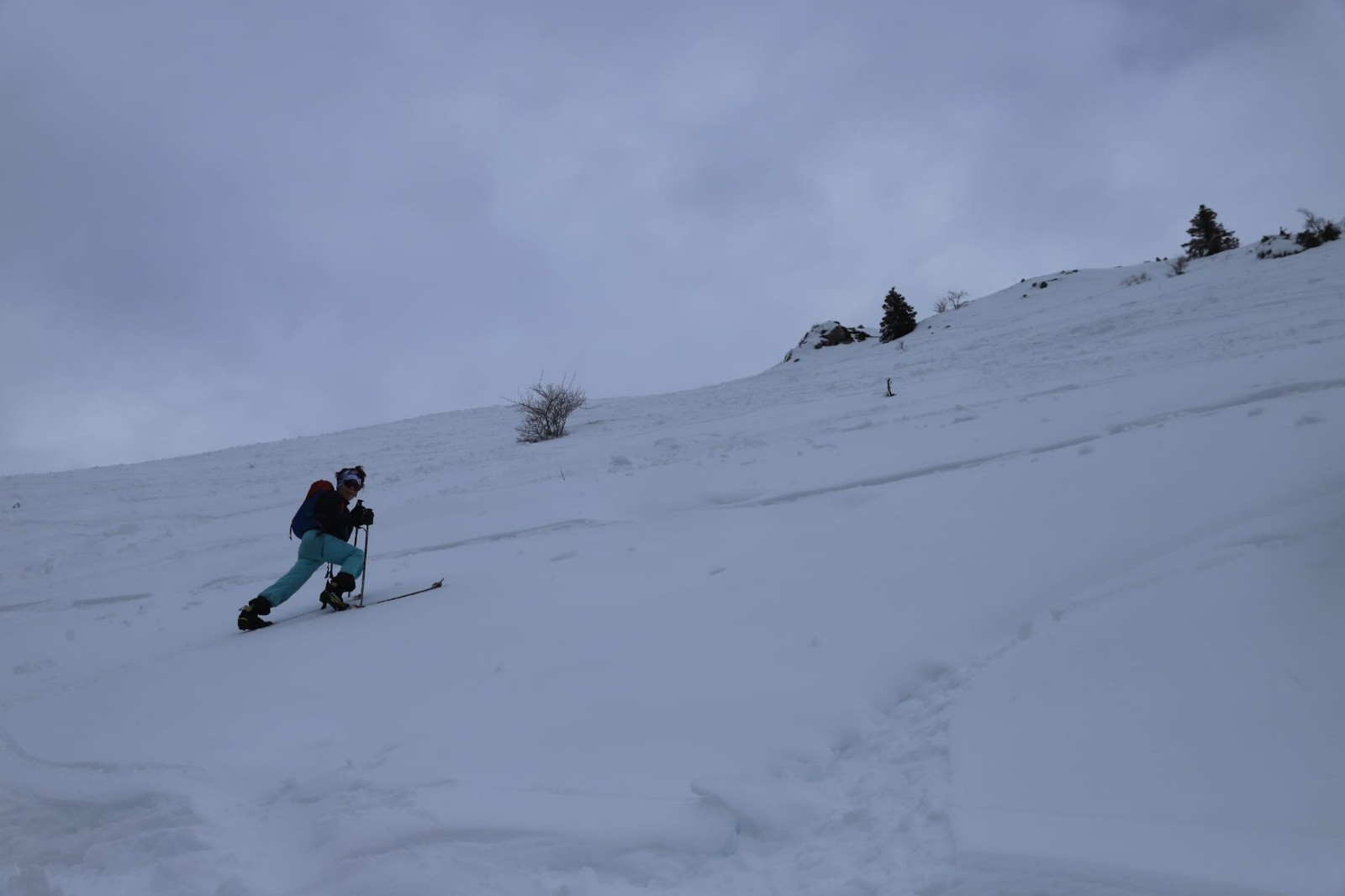 Lucas décide de faire une trace qu'à lui.. mais de qui tient-il celui-là??&nbsp;