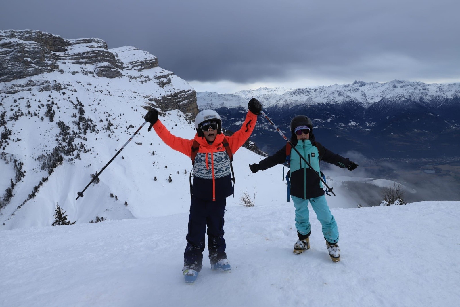 Devant la Dent... dommage pour la météo&nbsp;