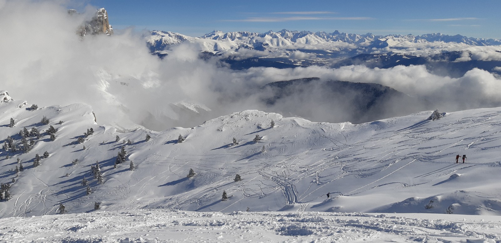 #5 Des traces..Grosse journée dans le Vercors ! Des traces..Grosse journée dans le Vercors !