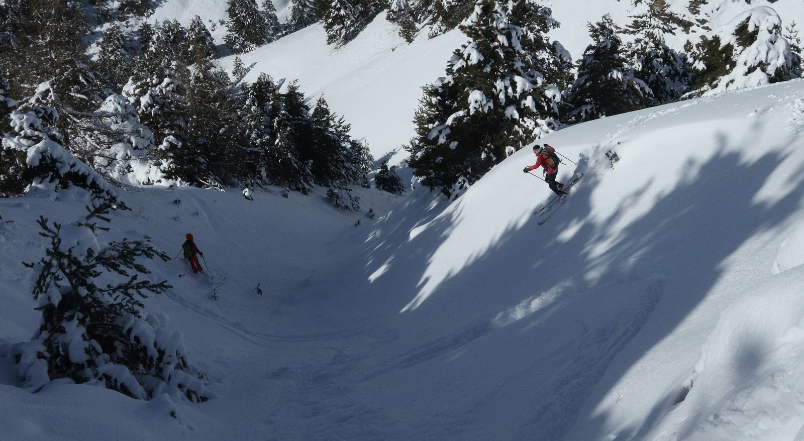 Ravin pour rejoindre l'Embournié&nbsp;