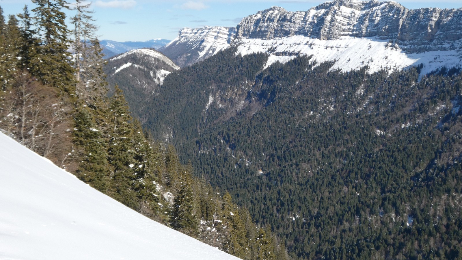 Les Lances jusqu'au Granier et le Colleret&nbsp;