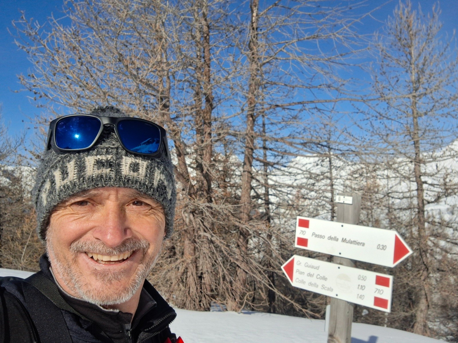 &nbsp;Votre serviteur à la frontière Italienne&nbsp;