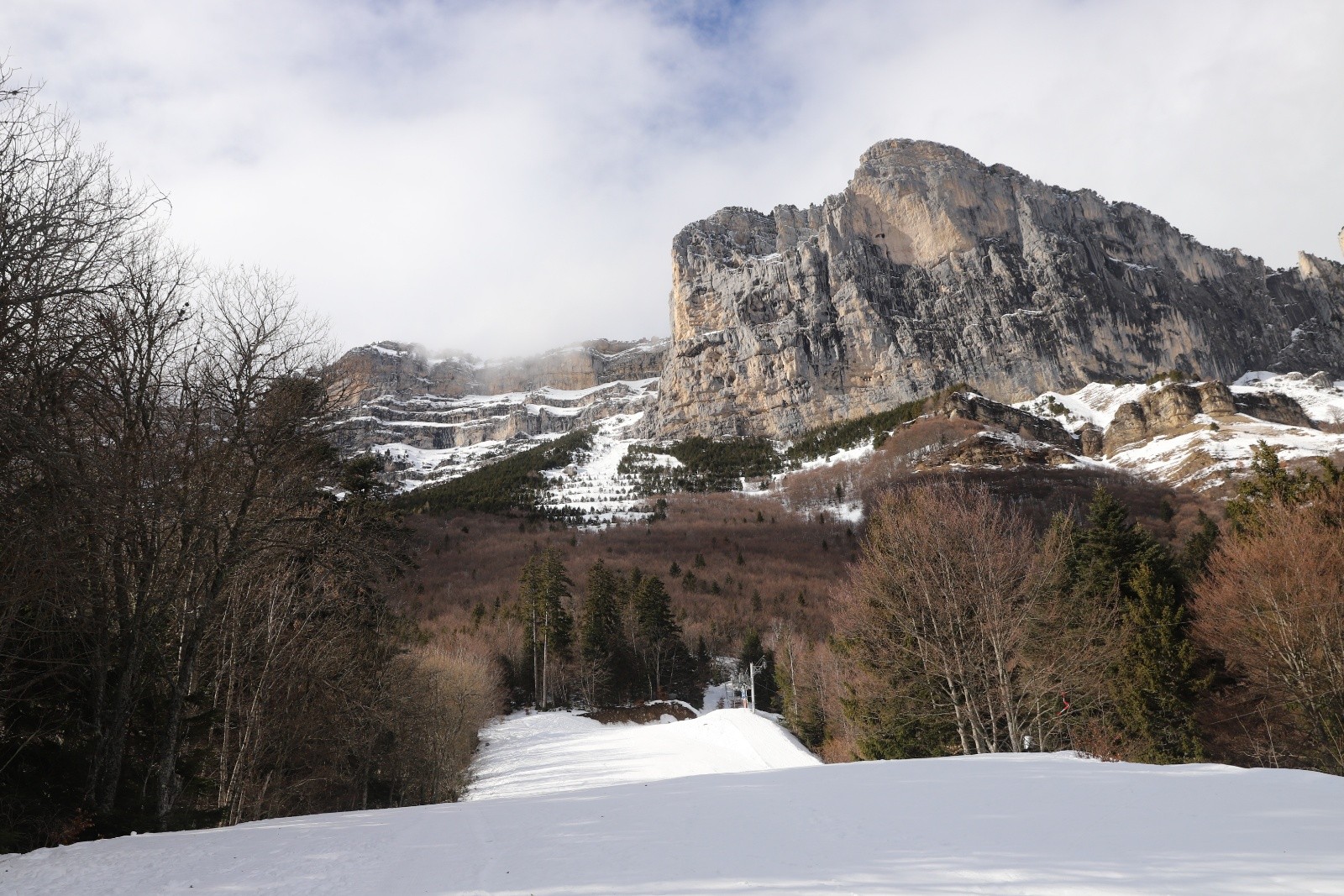 &nbsp;Piste de St-Hilaire et Rochers du Midi