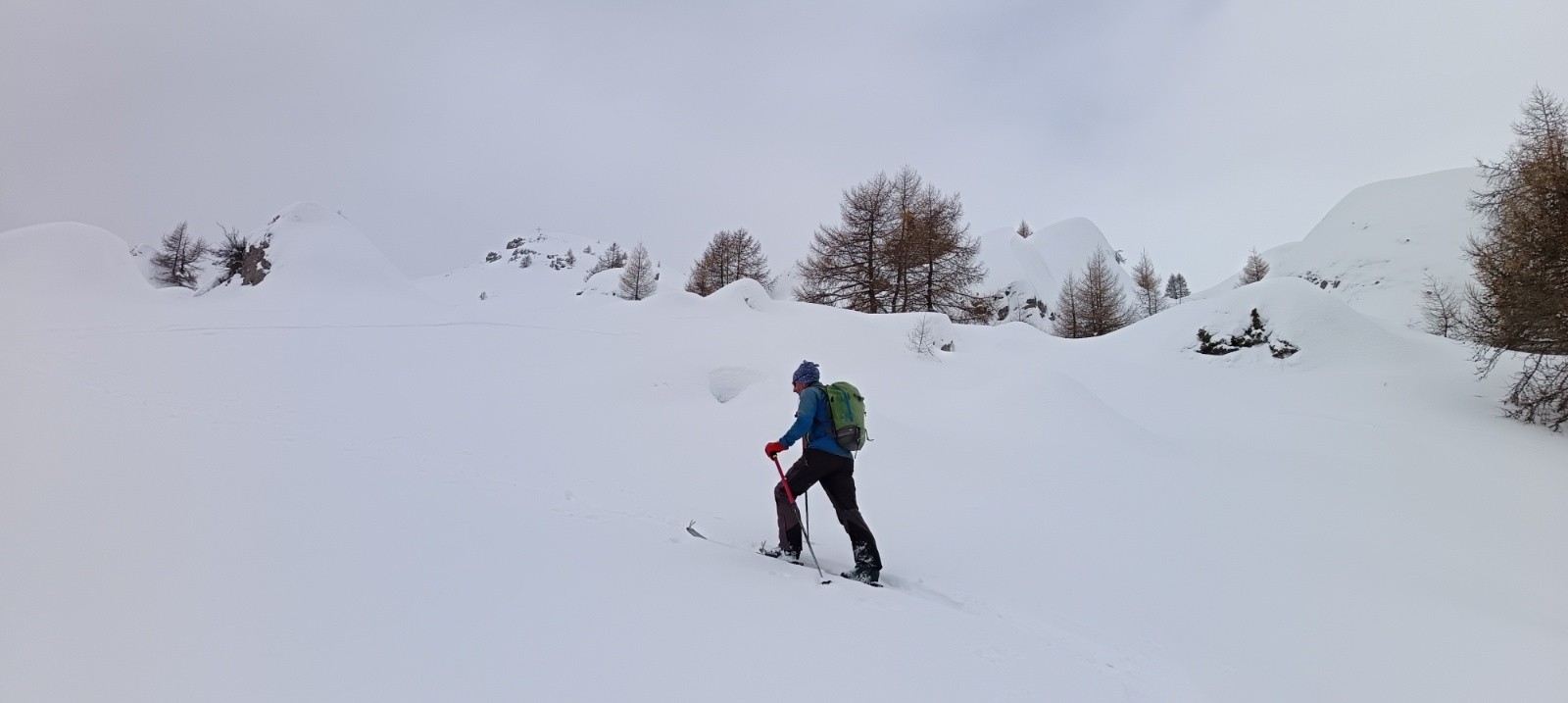 &nbsp;Bonne trace pour monter&nbsp;