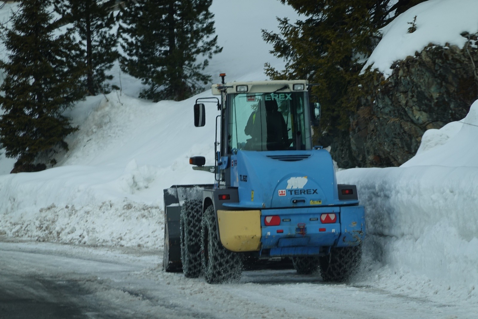 Le chargeur au travail