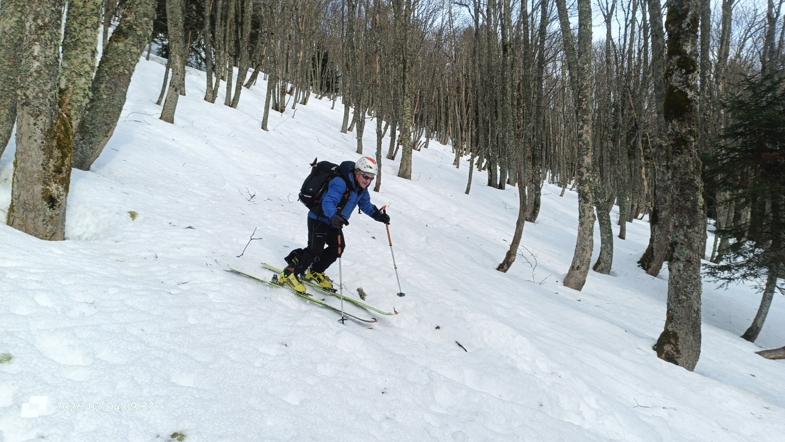 Bon ok, c'est un peu tôt pour la face Est de la Scia mais c'était en attendant !&nbsp; 
