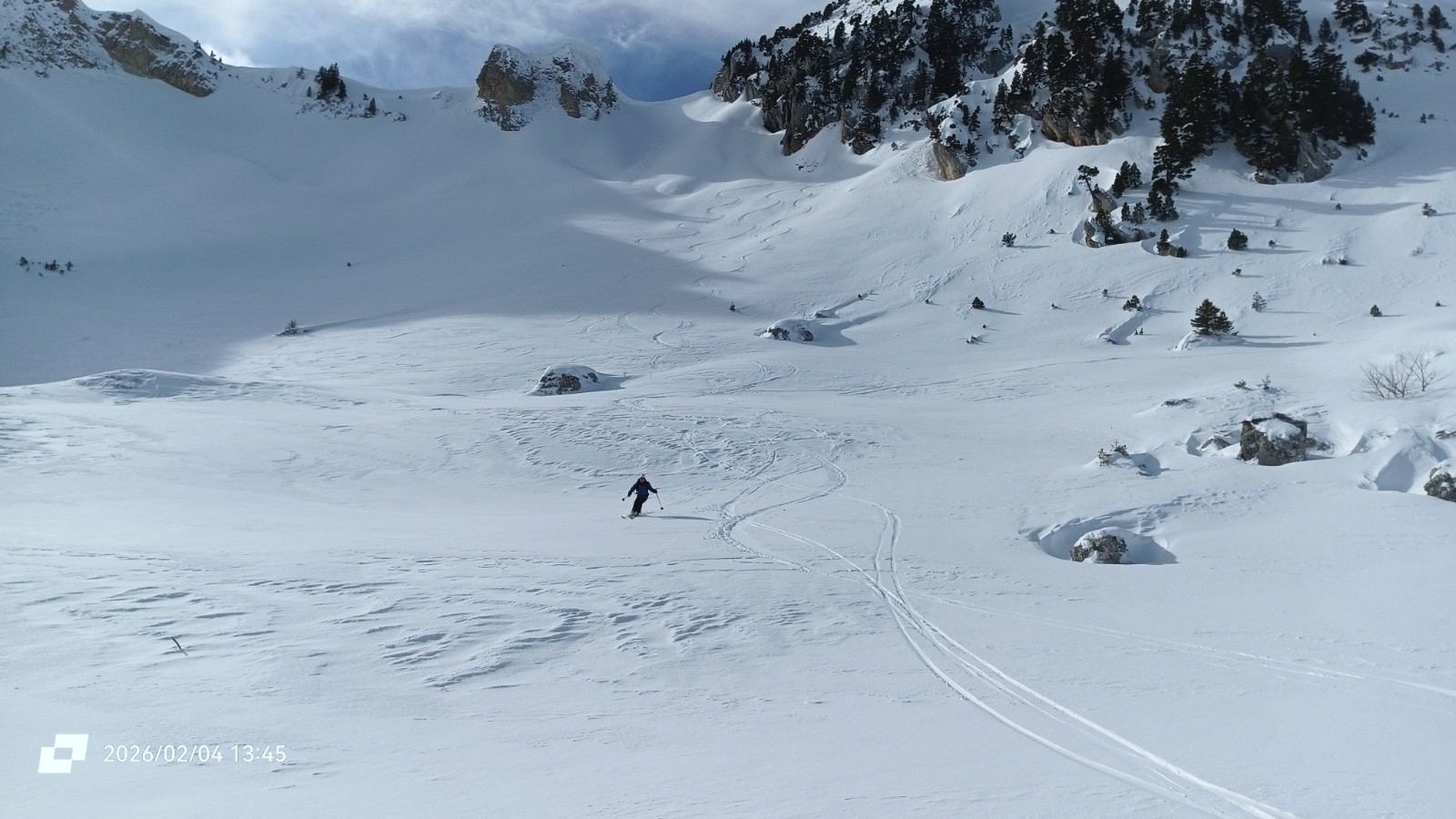 Fin de la 3ème descente&nbsp; 