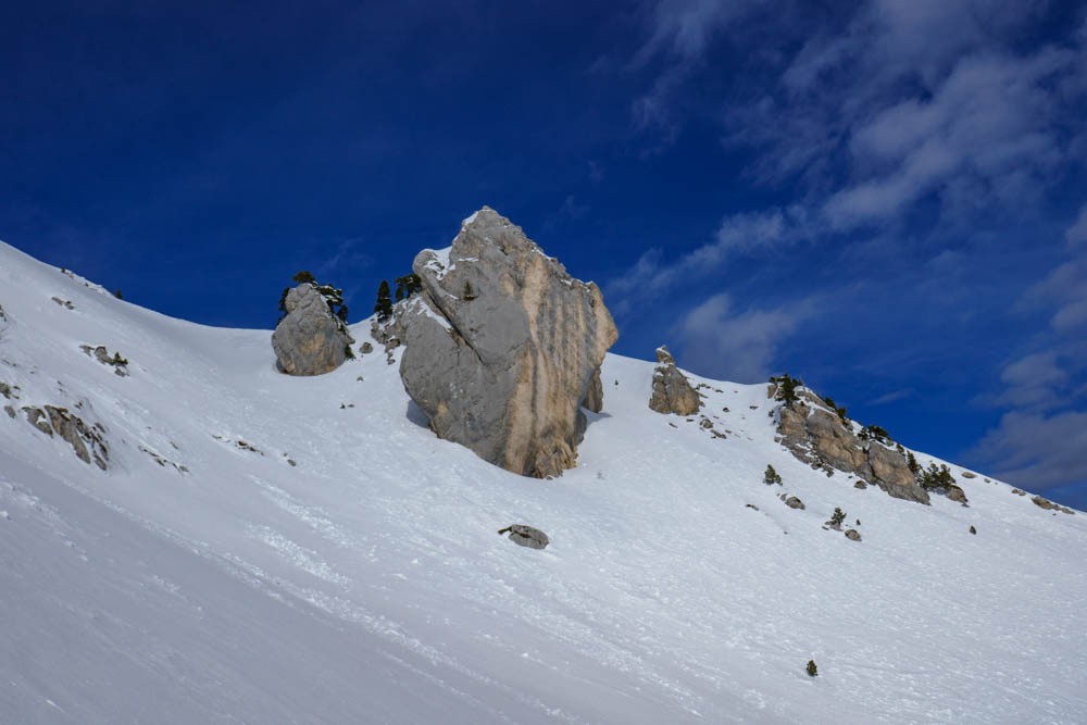 ca a souflÃ© fort ici : le champignon de Chamechaude