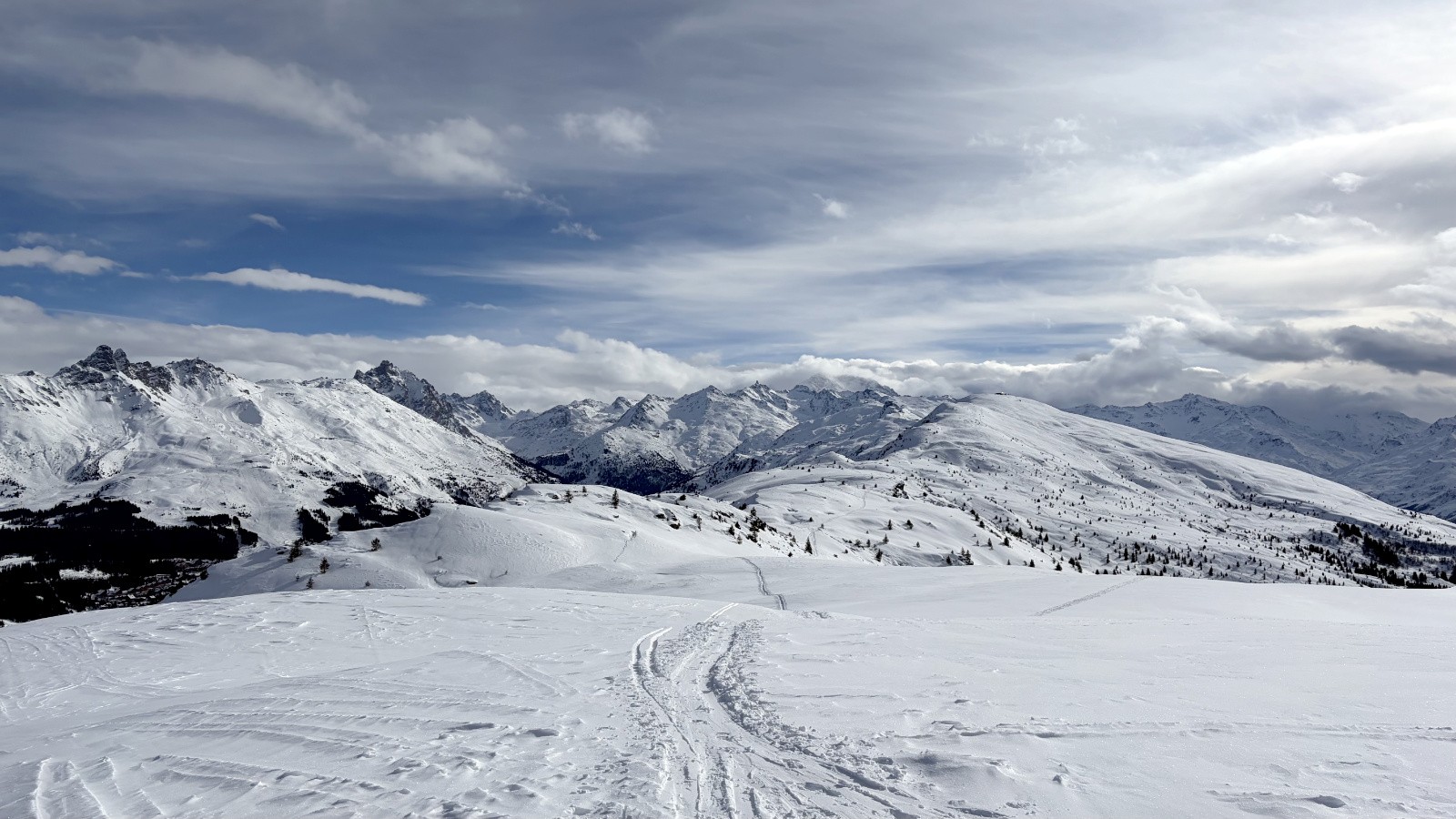 &nbsp; depuis le Dos de Crêt Voland&nbsp;