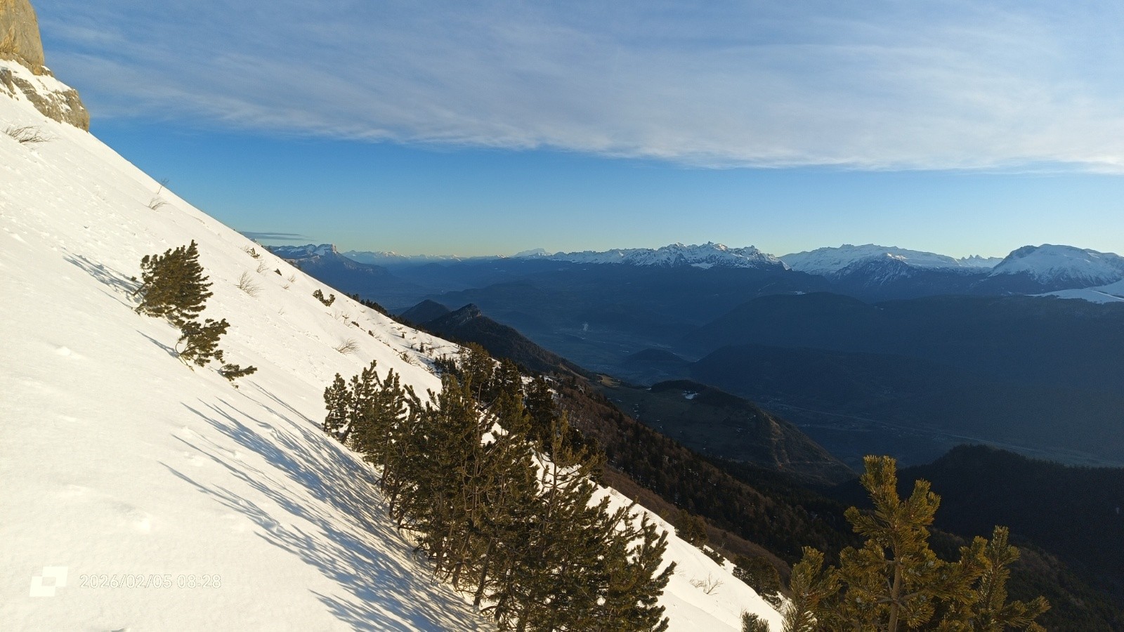 Au loin, le Grésivaudan 