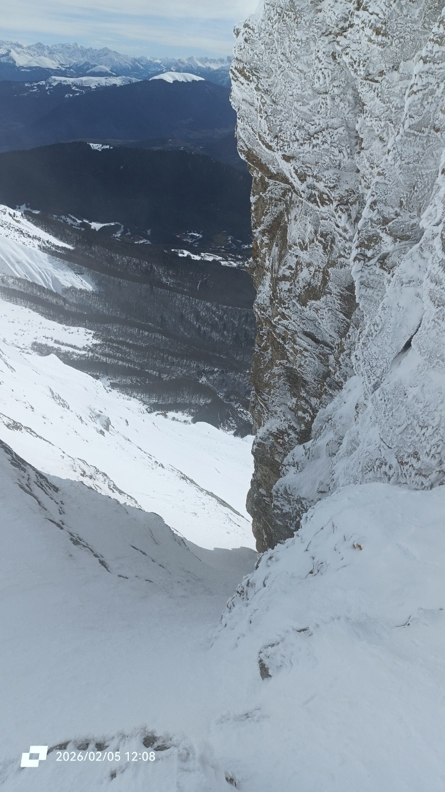 Entrée de la face Est 