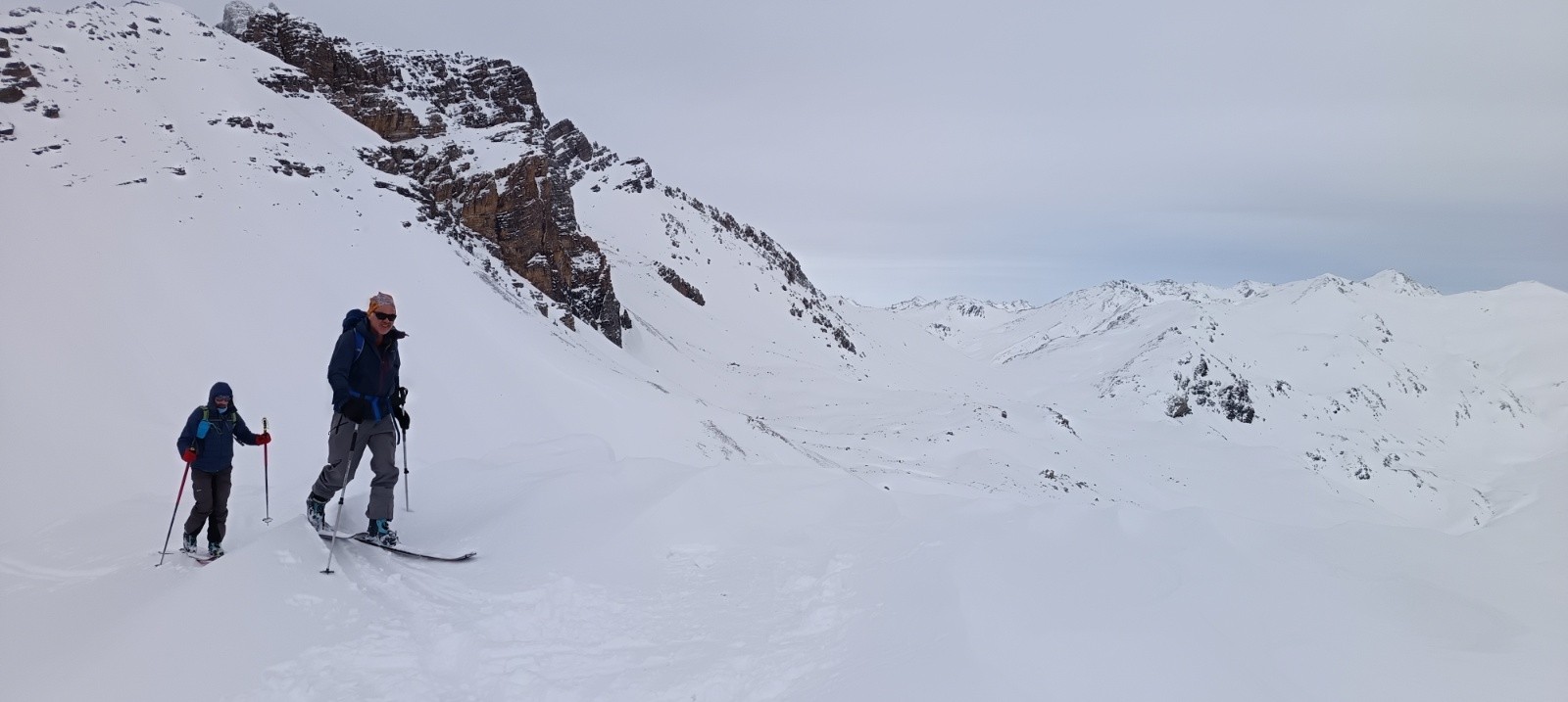 &nbsp;Col du Péas au fond&nbsp;