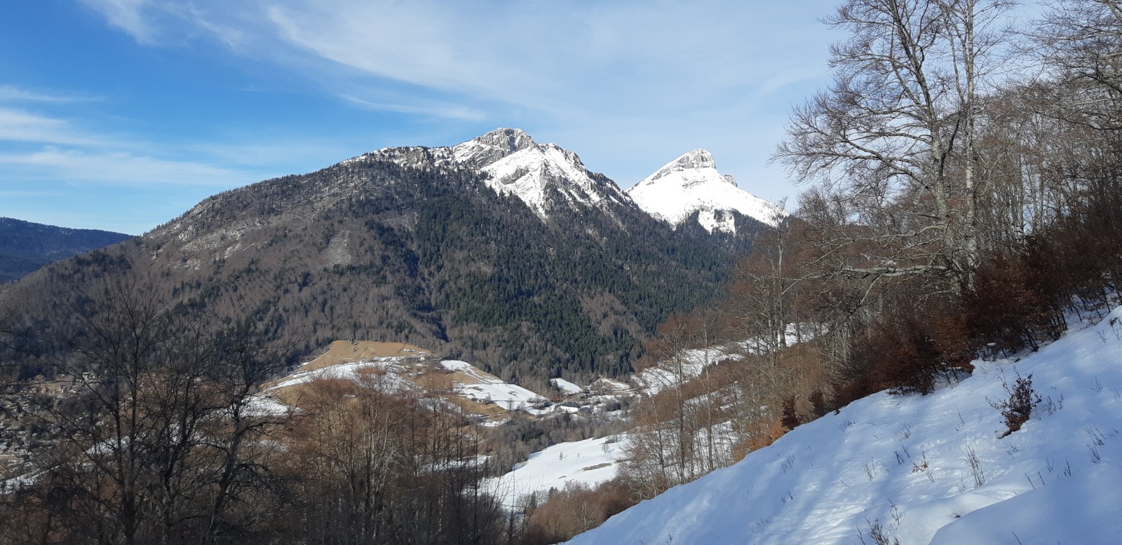 Rochers de Bade, Mt Colombier 