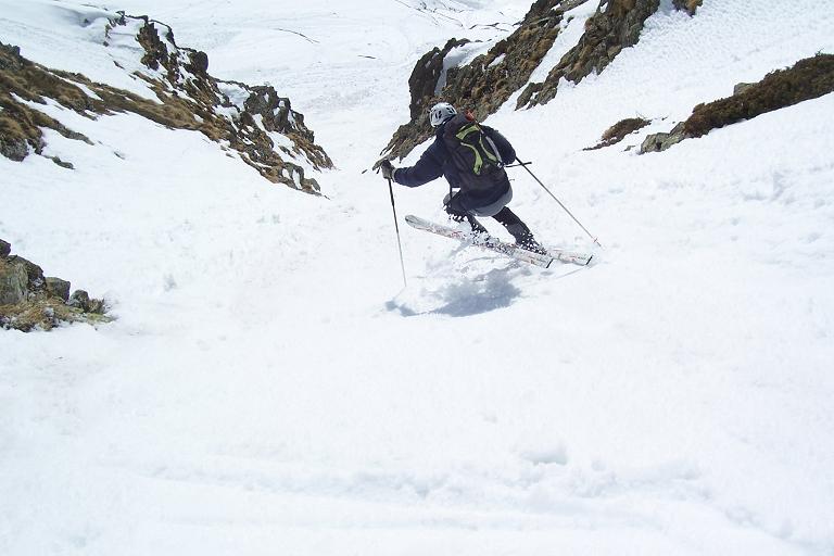 Couloir du bas : le Jib dans la continuité