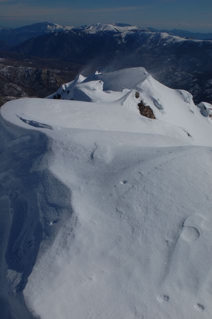 Le sommet bis : Le sommet direction Corte