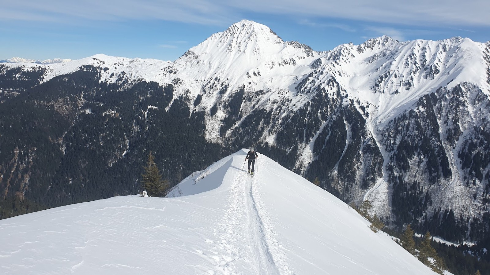 La croupe au dessus du refuge&nbsp;