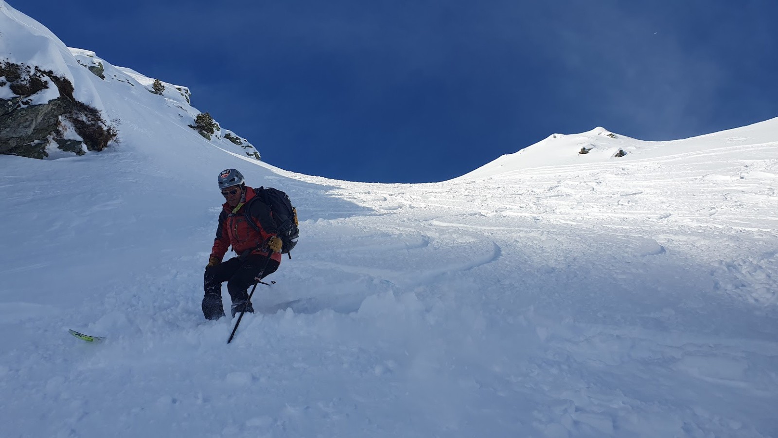 Le haut de la combe NE&nbsp;