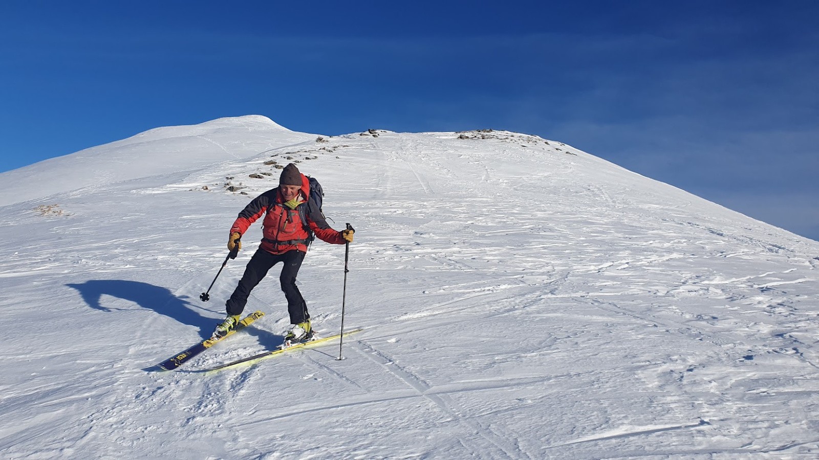 La descente vers le col Claran&nbsp;