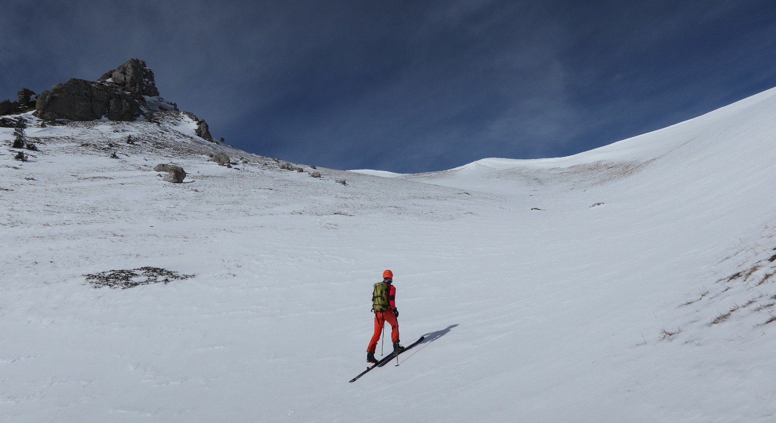 Montée vers le Pt 1708m&nbsp;