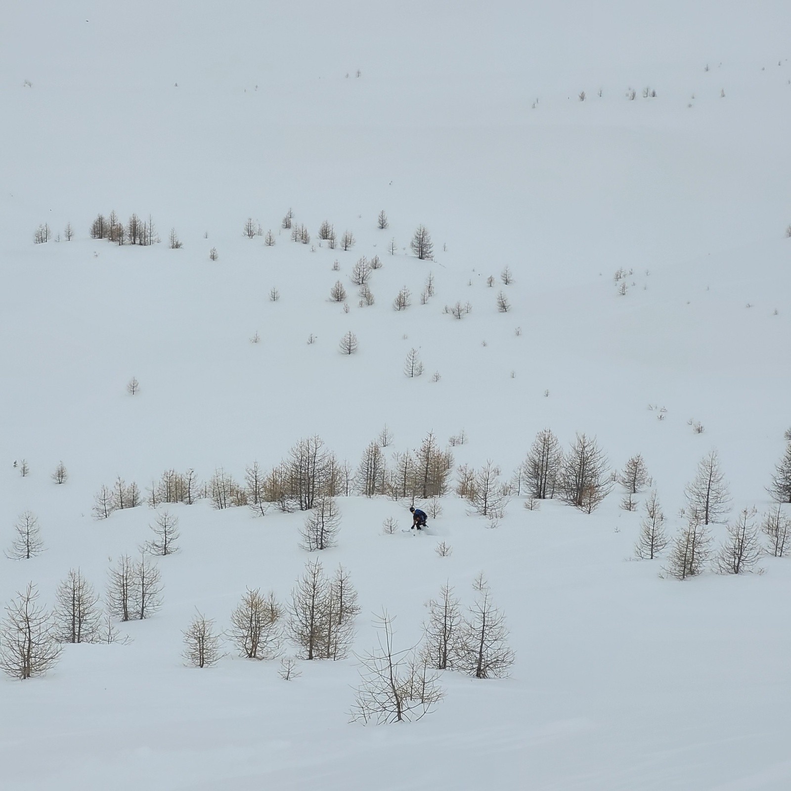 Descente sous le lac de Plate Lombarde&nbsp;