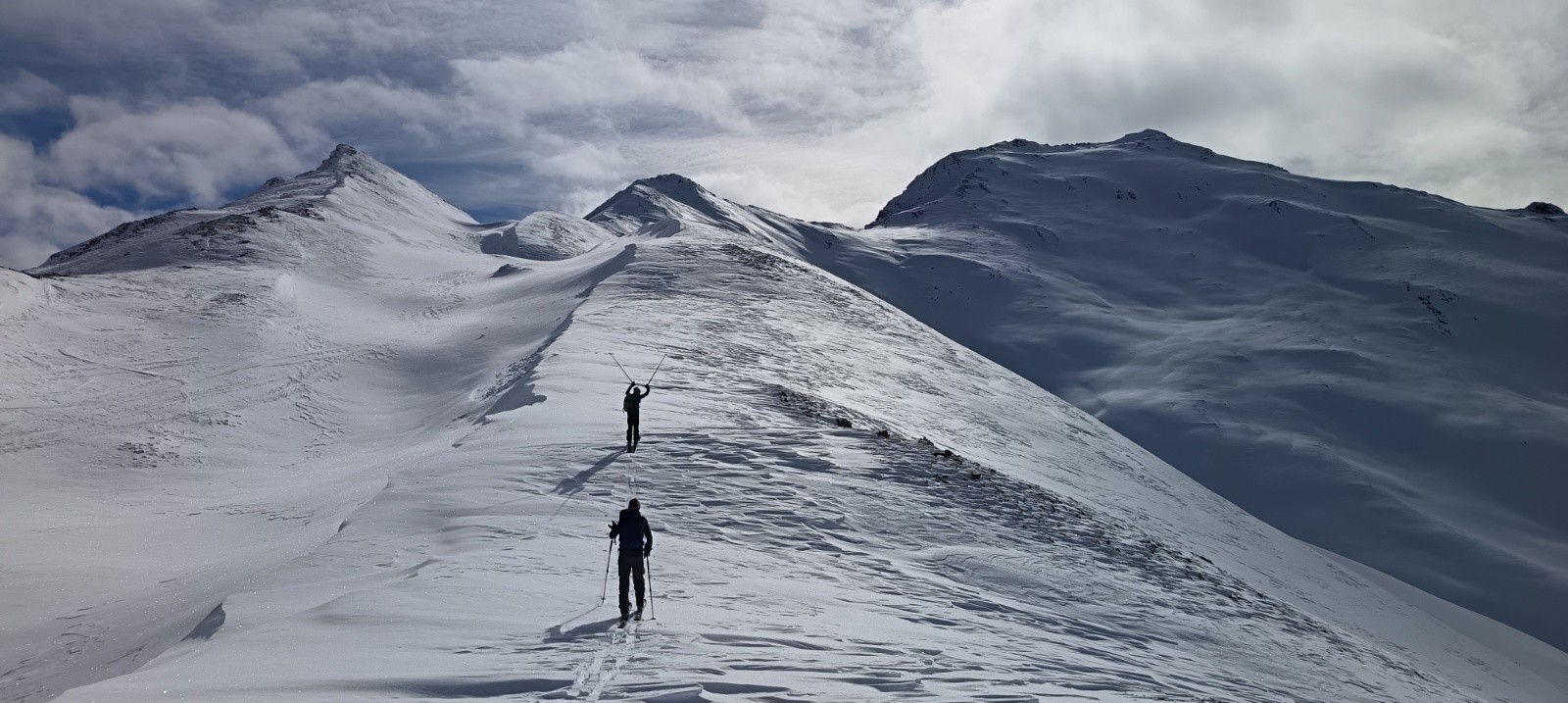 &nbsp;Pic de Maloqueste à gauche, Pic Ségure au fond&nbsp;