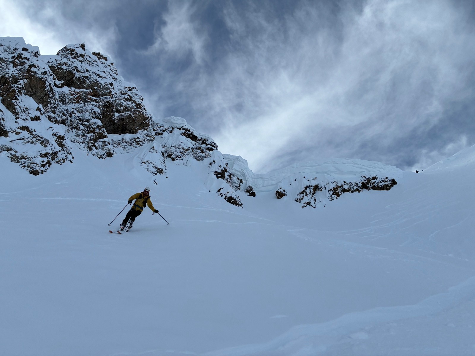 &nbsp;Grand ski en haut