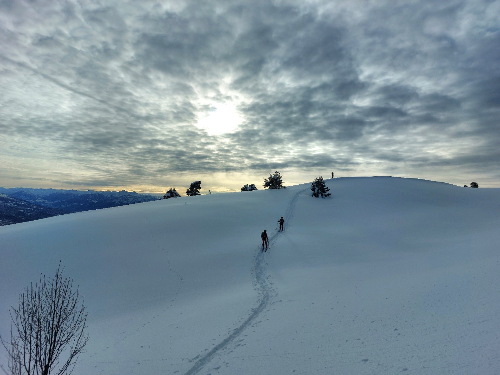 replat sous le col 1862m