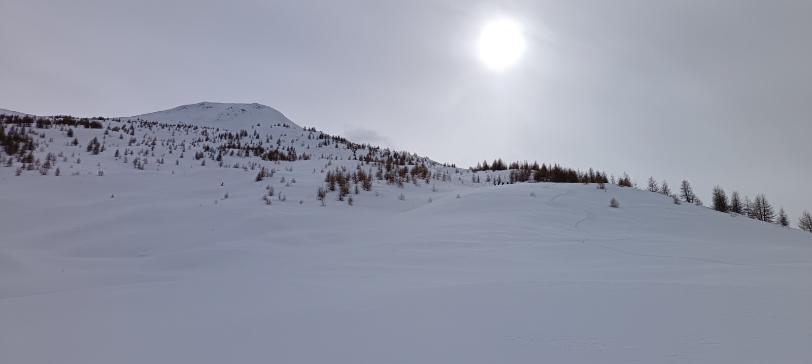 &nbsp;Peu de traces et il y a de la place&nbsp;
