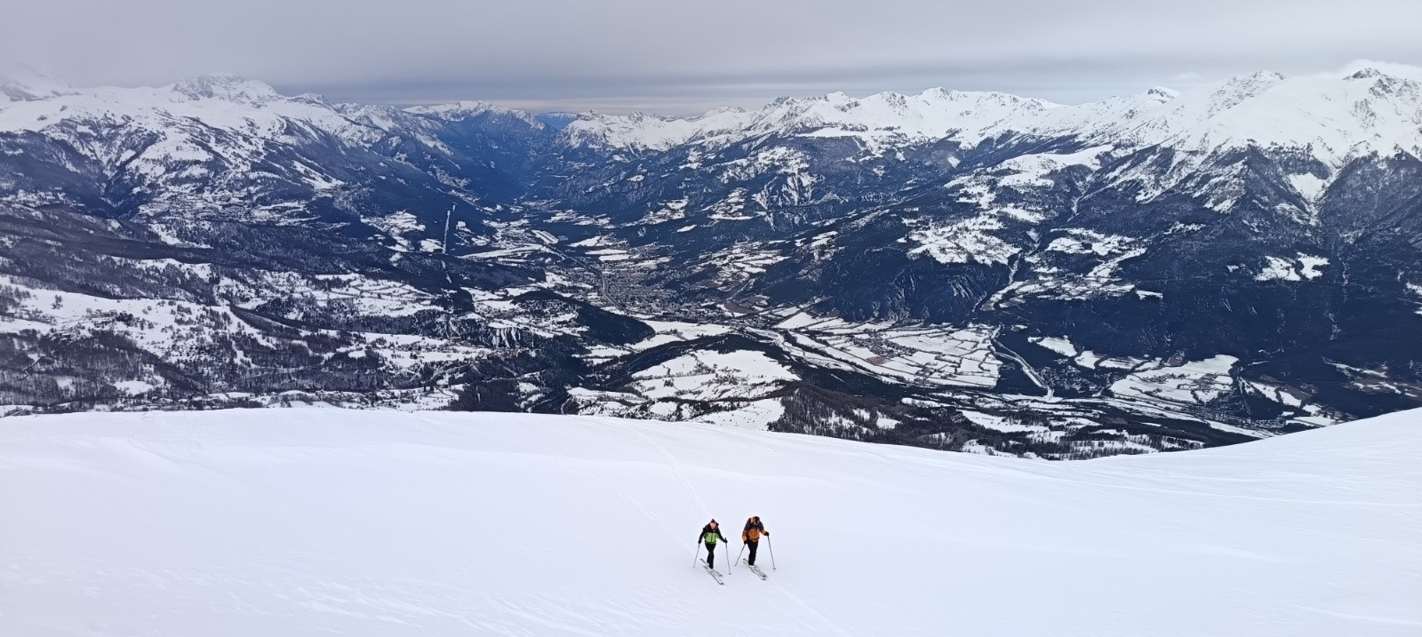 &nbsp;Barcelonnette en fond de vallée&nbsp;