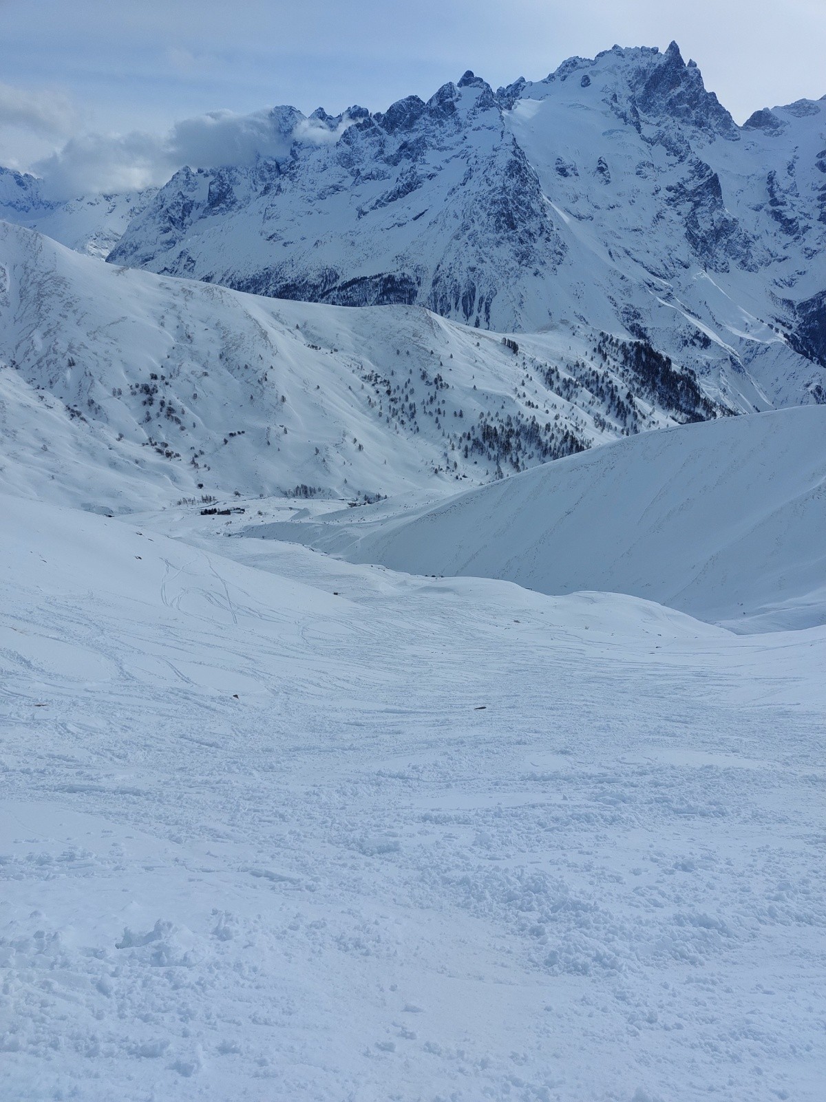Descente finale vers Valfroide