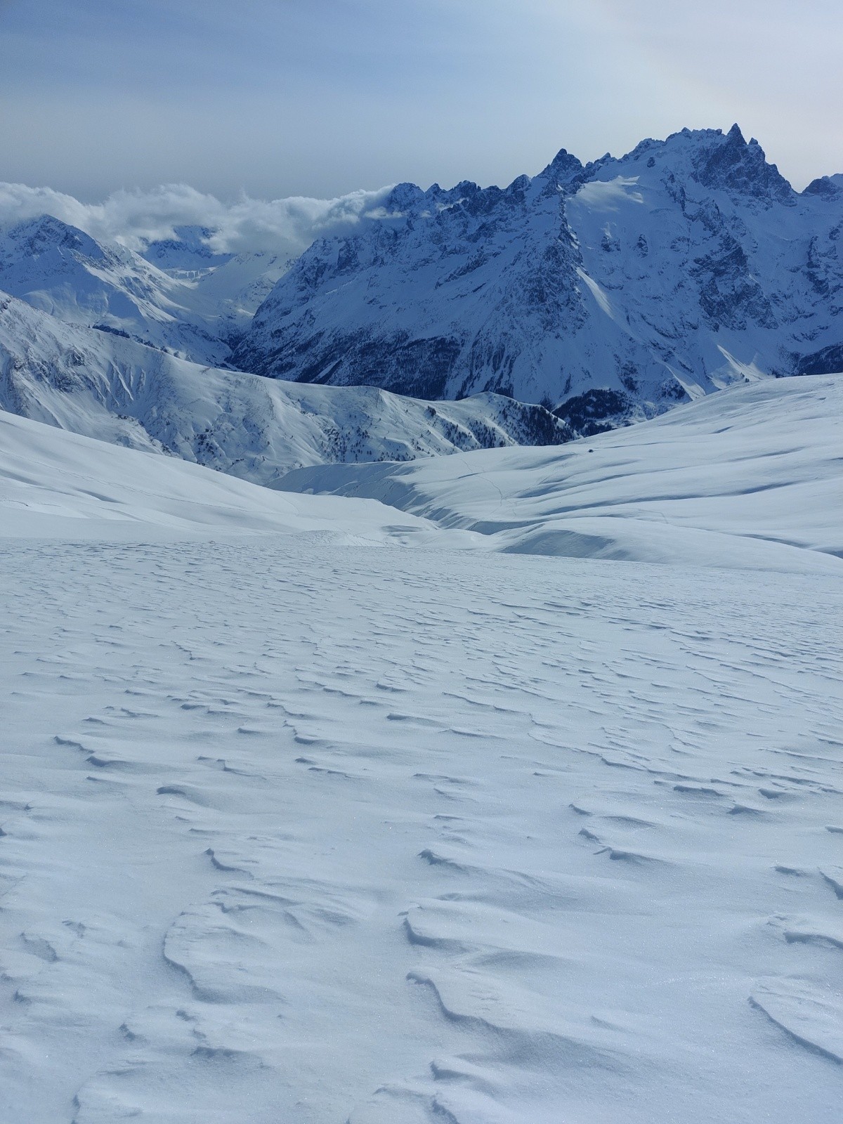 Vue imprenable sur la Meije