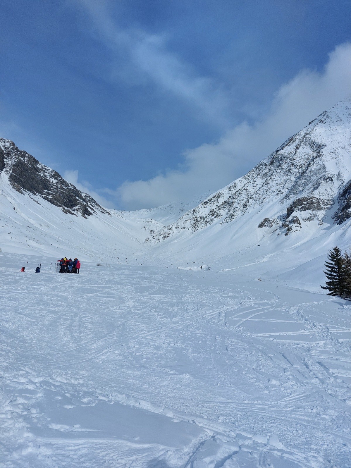 Vers le refuge du Goleon